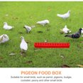thumbnail image 6 of Gymnture Poultry Feeder 2pcs Pigeon Feeding Tray Chicken Bird Container Dispenser, 6 of 10