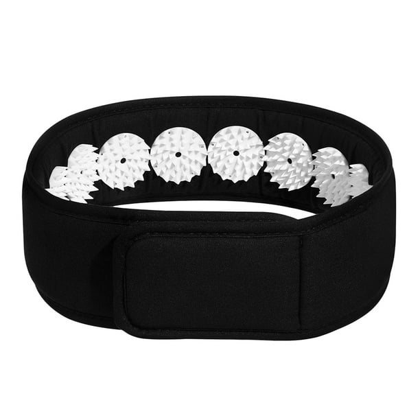 Diadema de acupresión cómoda para la cabeza. Correa ajustable de acupresión para la relajación muscular. Envoltura de acupuntura portátil para la relajación.