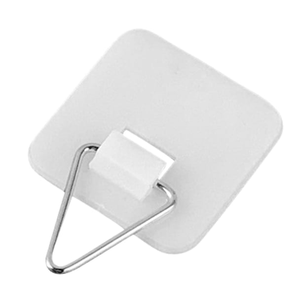 Colgadores de Platos de Plástico - Adhesión Fuerte, Diseño Invisible y Capacidad de 700g - Colgadores de Pared para Platos/Arte(30Pcs)