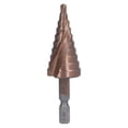 thumbnail image 1 of Step Drill Bit,Step Drill Bit Spiral Spiral Step Drill Bit Step Drilling Bit Unparalleled Experience, 1 of 7