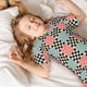 thumbnail image 5 of Fotbe Colorful Checkered Pijama Estampada de 2 Piezas para Niños – Ropa de Dormir de Manga Corta Cómoda para Niños y Niñas, Camiseta y Shorts de Algodón-Medium, 5 of 6