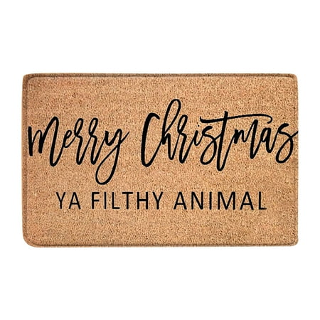 

Hinvhai Clearance Christmas Door Mat Cartoon Gnome Floor Mat Hallway Kitchen Foot Mat Soft Carpet