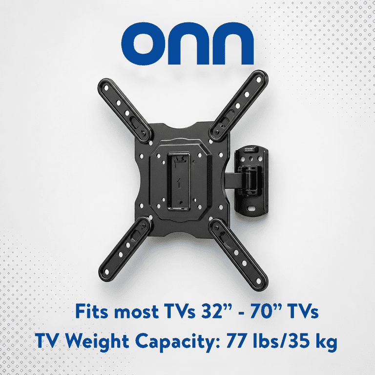 onn Swivel Tilt TV Wall Mount for 32" to 70" TVs photo 6