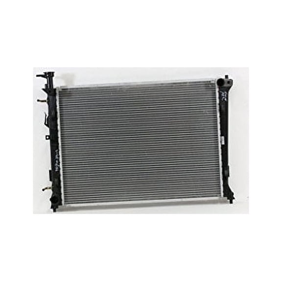 Radiator - Pacific Best Inc. Fit/For 13132 10-13 Kia Forte Sedan, 10-13 Koup 4Cy 2.0/2.4L - With Transmission Oil Cooler, Plastic Tank Aluminum Core