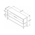 thumbnail image 4 of Mueble para TV Playcon Venecia para Pantallas de 55 pulgadas Tabaco, 4 of 4
