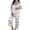 White, variant on Women's 2 Piece Lounge Pajama Sets Women Halloween Print Loungewear Pajama Sets For Home Comfort Night Sleep White L