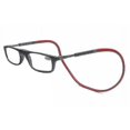 thumbnail image 2 of Gafas de lectura Tr de alta calidad con absorción magnética, cuello colgante, gafas para lectores Funky (ampliación 1,25: Rojo ), 2 of 4