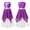 Purple, variant on YIZYIF Kids Girls Shiny Sequin Tunics Praise Dress Church Worship Long Gown Lyrical Dance Dress Dancewear Purple 6