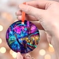thumbnail image 4 of Train Conductor Ornament Sun Catcher Mountain Window Hanging, Suncatchers Lavender Wall Decor, for Women/Friends/Lover, 2025, Holiday 2025, Festive Home Accent, Memorable, 4 of 5