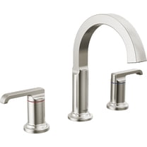 Delta 35588-Dst Tetra 1.2 GPM Widespread Bathroom Faucet - Lumicoat Stainless