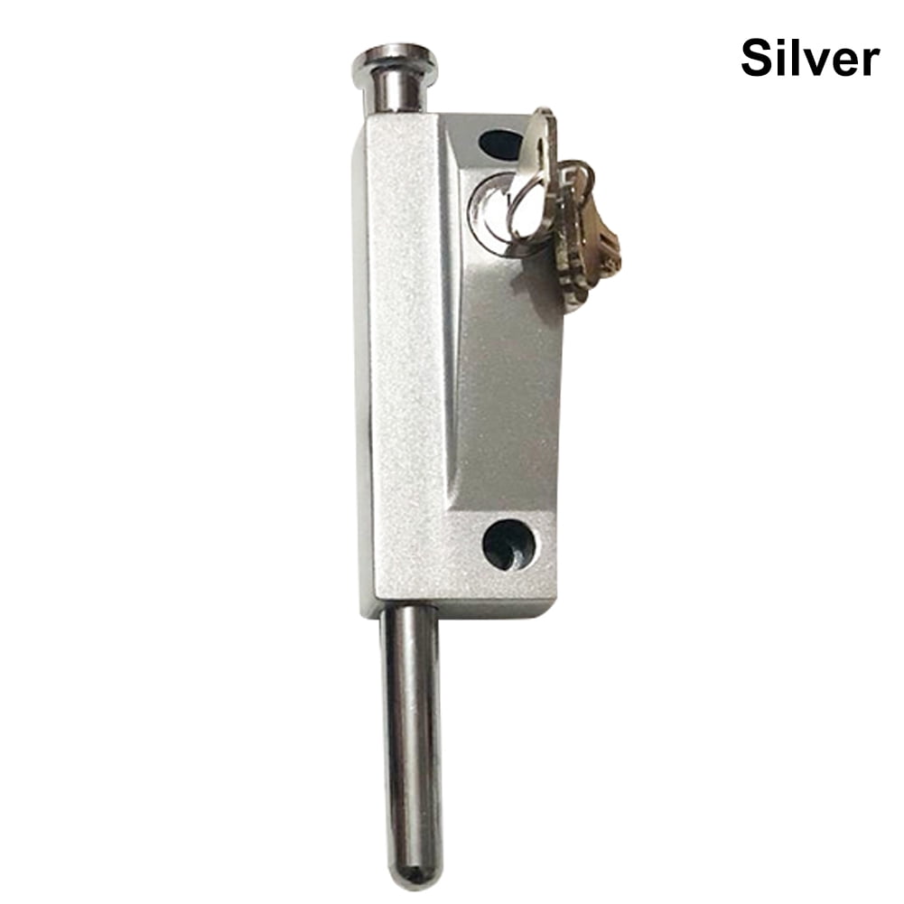 1 Pcs Stainless Steel Revolving Glass Door Spring Security Latch with