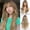 Ash Blonde, variant on Auburn Wig with Bangs for Women Auburn Long Wavy Hair Wig Curly Wavy Synthetic Wigs for Girls Daily Party Use 26Inch