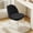 Black, variant on WXJHL Armless Swivel Vanity Chair Without Wheels, Ergonomic Backrest Accent Chair with Sturdy Metal Legs, Multipurpose Desk & Dining Chair for Bedroom, Office and Dining Room, Yellow
