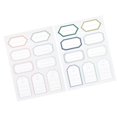 thumbnail image 3 of Creative Name Stickers Self Adhesive Blank Label Sheets for Bottles, Containers & School Supplies 5 Sheets, Assorted Colors, 3 of 4