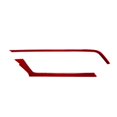 thumbnail image 1 of ABS Red Carbon Fiber Middle Outlet Cover Trim Decor Sticker for 10Th Gen 2016 2017 2018 2019(LHD), 1 of 5