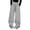 Grey, variant on UACY Boys Girls Baggy Sweatpants Wide Leg Barrel Elastic Waist Drawstring Casual Loose Joggers Track Pant (Grey, 5-6 Years)