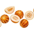 thumbnail image 4 of 15 Seeds TIGGER / TIGER MELON Edible Muskmelon & Ornamental Vine Cucumis Melo Seeds, 4 of 7