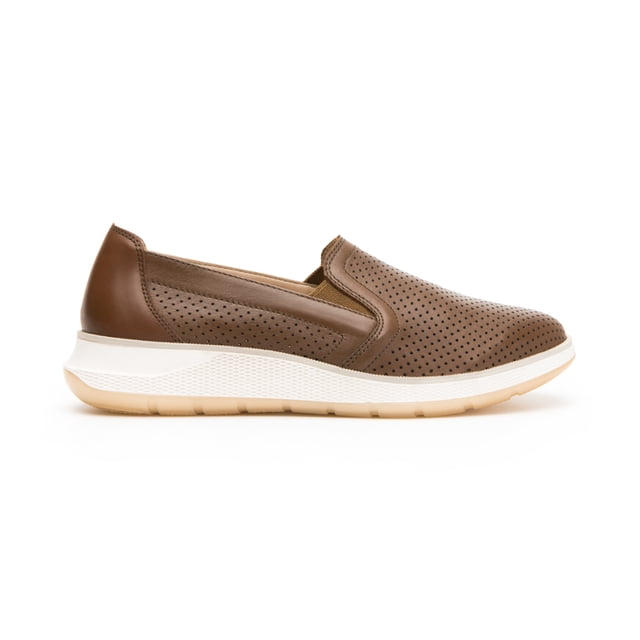 MOCASINES DAMA FLEXI 119302 PIEL CAFÉ Flexi 119302