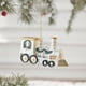 thumbnail image 5 of Tren Pintado, Avión Navideño Rojo y Blanco, Adorno Colgante, Regalo Navideño, Pequeño Colgante., 5 of 6