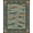 Gray Orange Green, Pattern 2, variant on Design&I 6'x9' Washable Area Rug Fish Cabin Mounted Trophy Motif Fishing Clownfish Lake Trout for Queen Size Bedroom, Under Bed, Sleek Flatweave Pet Friendly