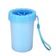 thumbnail image 1 of Cepillo de limpieza de silicona para mascotas (tamaño pequeño azul), limpiador de patas de perro, limpiador portátil de patas de mascota, más adecuado para limpiar garras. Anillo de cojín para patas, 1 of 5