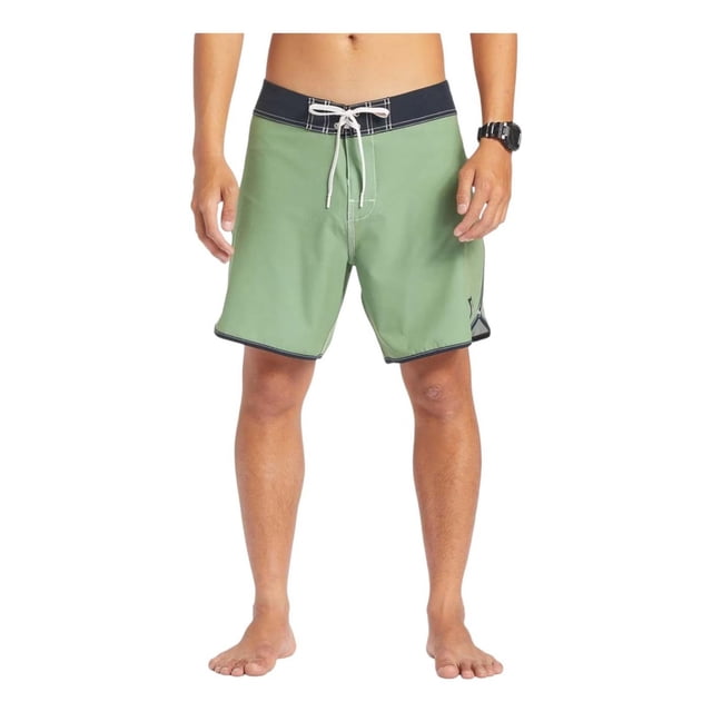 Short Quiksliver Hombre Caballero Playa Surf Original Verde verde 29
