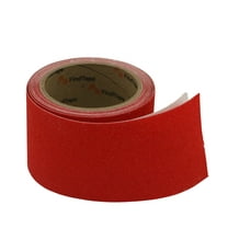 FindTape AST-35 Premium Anti-Slip Non-Skid Tape [Colors, 60 grit]: 3 in. x 10 ft. (Red)