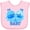AD-Pink, variant on Inktastic Ice Ice Baby Boys or Girls Baby Bib