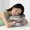 Gray-GY, variant on MMJ Desk Pillow Memory Foam Ergonomic Nap Rest 12.2x11in Breathable Washable Cover