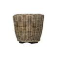 thumbnail image 2 of Kouboo Rattan Kobo Indoor & Outdoor Jar Planter Basket with Plastic Pot, Baskets for Indoor Plants and Outdoor Plants, 2 of 7