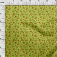 thumbnail image 2 of oneOone Cotton Poplin Green Fabric Batik Fabric For Sewing Printed Craft Fabric By The Yard 42 Inch Wide, 2 of 4