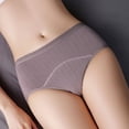 thumbnail image 3 of Bragas Menstruales De Las Mujeres Fisiológicas Pantalones De Algodón Suave Impermeable Más El Tamaño De La Ropa Interior Mediados Cinturapangjing, 3 of 4