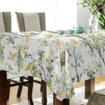 thumbnail image 5 of Yayeee Tablecloths 54" x 54" Rectangle Wrinkle Resistant Party Table Cover, Watercolor Forest Animals, 5 of 8