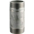 thumbnail image 2 of Merit Brass 1" X 3-1/2" 304 Stainless Steel Pipe Nipple, 2 of 3