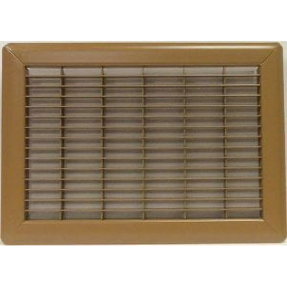 Imperial RG1122 Heavy Gauge Floor Return Air Grille, 6 x 16-Inch, Brown