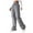 Dark Gray, variant on RYRJJ Parachute Pants for Women Baggy Cargo Pants Multi-Pocket High Rise Y2K Pants Teen Girls Wide Leg Trousers Streetwear(Dark Gray,S)