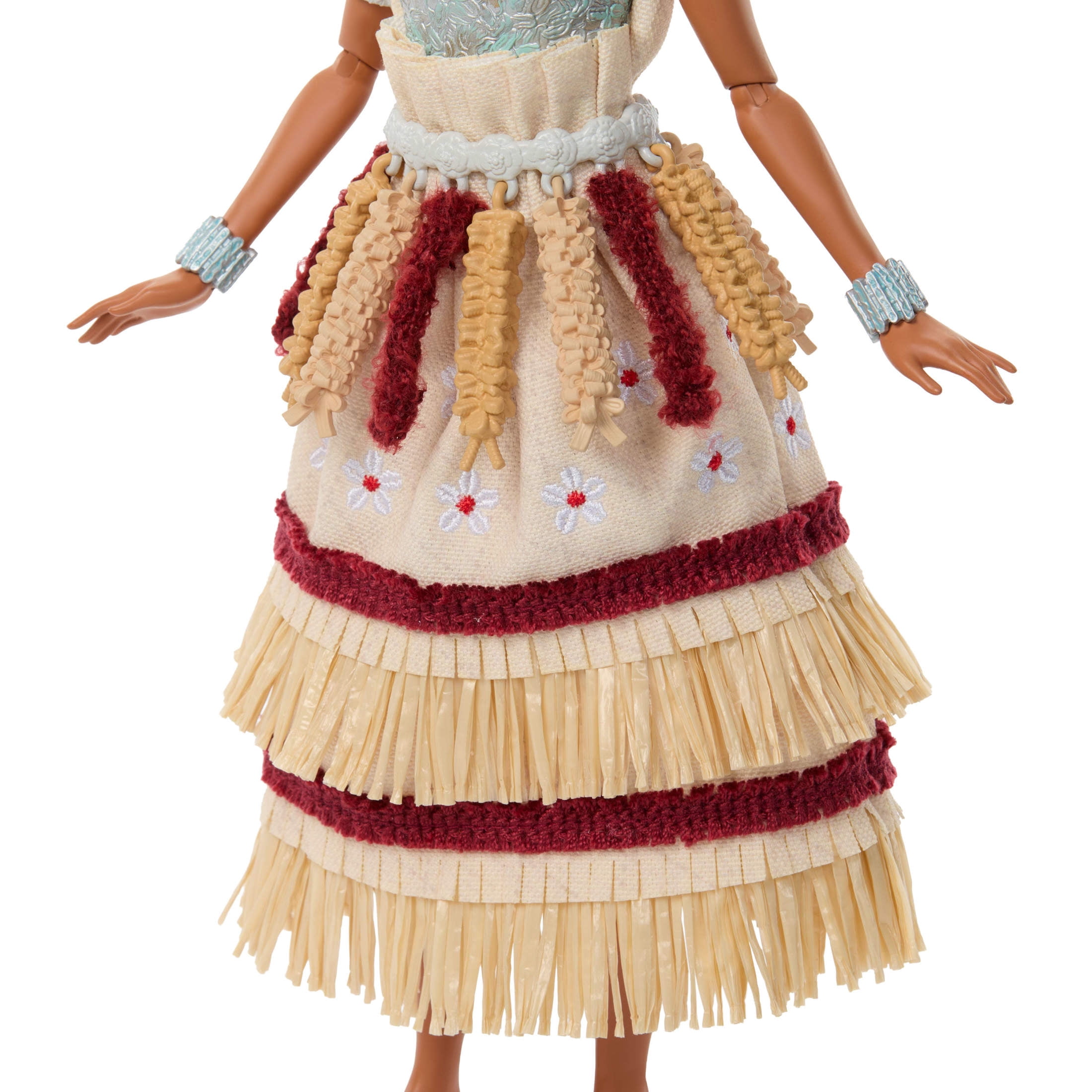 Disney Collector Moana Collectible Fashion Doll in Live-Action Ceremonial Look with Shell Accessory