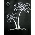 thumbnail image 2 of HAPPY BAY Men's Button Down Hawaiian Shirt Stylish Beach Short Sleeves Aloha Party Casual Tops Summer Funky Holidays Shirts L Black_W792, 2 of 5