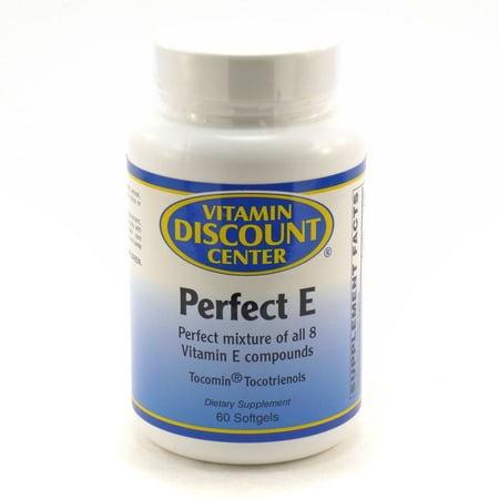 Parfait E Vitamine E mixte Tocotrienols par Vitamin Discount Center - 60 Gélules