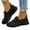 Black, variant on Womens Walking Shoes Breathable Running Tennis Slip on Sneakers Sport Workout Gym Athletic Casual Shoes for Travel Work Beige 6