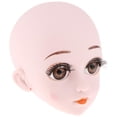 thumbnail image 1 of Cabeza de maquilje de plástico Zulema para muñeca BJD, 1 of 7