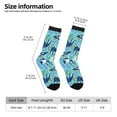 thumbnail image 2 of Vsdgher Flying Swallows Crew Socks for Men & Women, Breathable Casual Athletic Ankle Socks, 2 of 6
