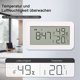 thumbnail image 4 of TermóMetro HigróMetro Interior con Reloj Despertador, Digital LCD, para HabitacióN, SalóN, (Negro), 4 of 5