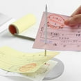 thumbnail image 1 of HONMEET 2Pcs Stainless Steel Menu Fork Silver for Restaurant Ticket Spike, 1 of 8