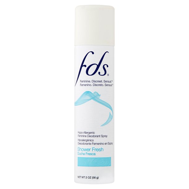 FDS Feminine Deodorant Spray, Shower Fresh, 2 Oz