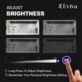thumbnail image 2 of Eviva LED Bathroom Mirror with Lights and Anti Fog for Shower, 2 of 7