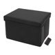 thumbnail image 1 of Bote de basura para automóvil Unique Bargains 1 Pc Bolsa de basura Bote de basura de cuero sintético para el asiento del medio Negro 1 Pcs (L), 1 of 6