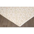 thumbnail image 4 of Erbanica 5' x 8' Indoor Outdoor Beige Ivory Lattice Reversible Plastic Rug, 4 of 5