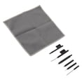 thumbnail image 4 of Kit de 7 herramientas de limpieza para audífonos, cepillos multifunción con paño de limpieza en seco, accesorios para el cuidado de los audífonos., 4 of 14