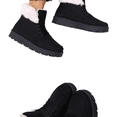 thumbnail image 6 of LYMAYTER Womens Snow Boots Winter Ankle Booties Fur Lined Anti-Slip Comfortable Lace Up Slip on 36-42, 6 of 8